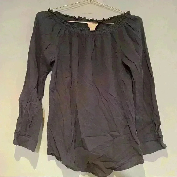 Navy blue long  sleeve - Picture 1 of 4